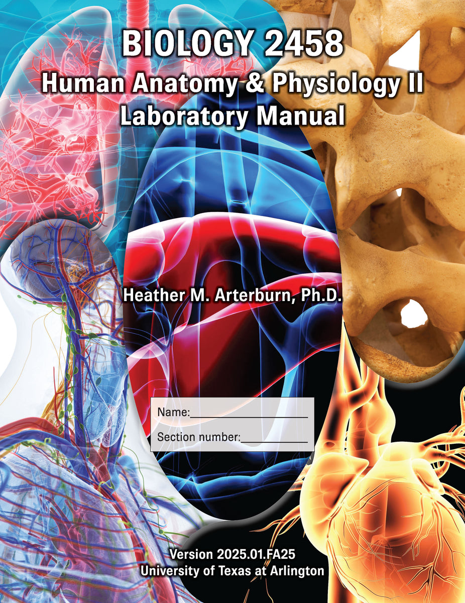 UTA BIOL 2458 Lab Manual, Spring 2026 – Stipes Publishing