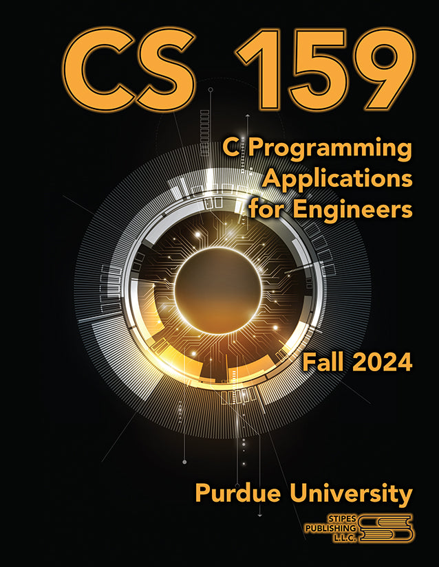 PURD CS 159 C Programming for Engineers, Fall 2024