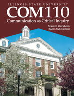ISU COM 110 - Communication as Critical Inquiry Supplementary Materials Packet, Fall 2025