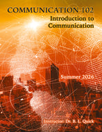 UIUC CMN 102 Introduction to Communication Course Manual, Summer 2026
